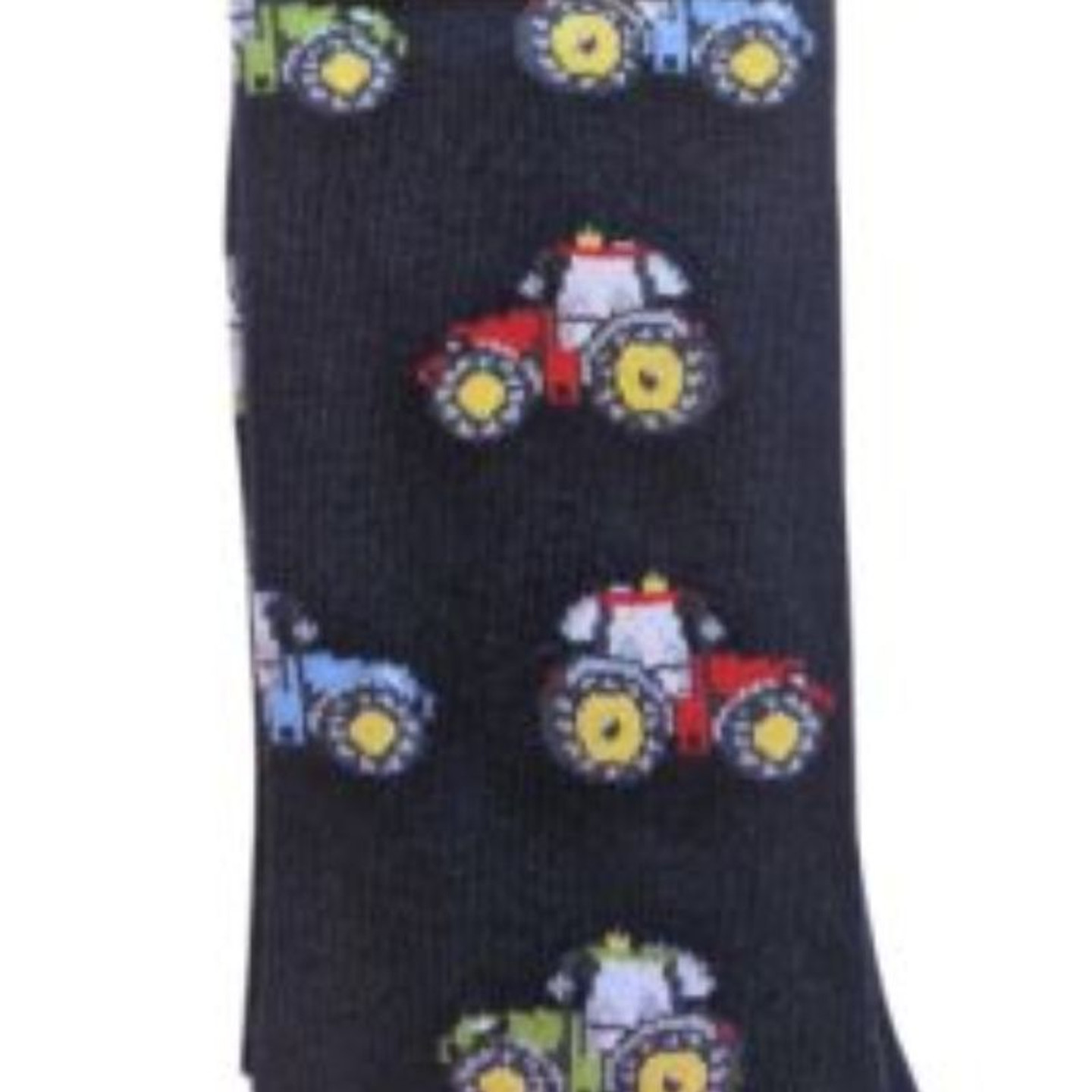 Bartleby Men’s Funky Bamboo Tractor Socks