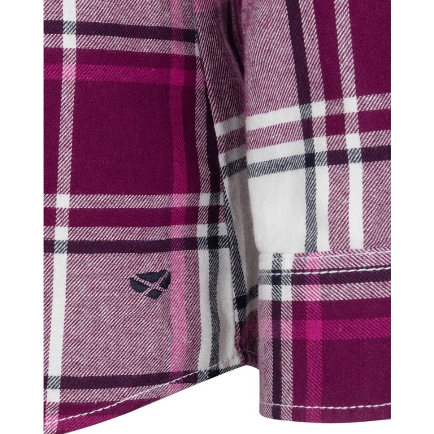 Hoggs logo on the Hoggs Caitlyn oversized shirt