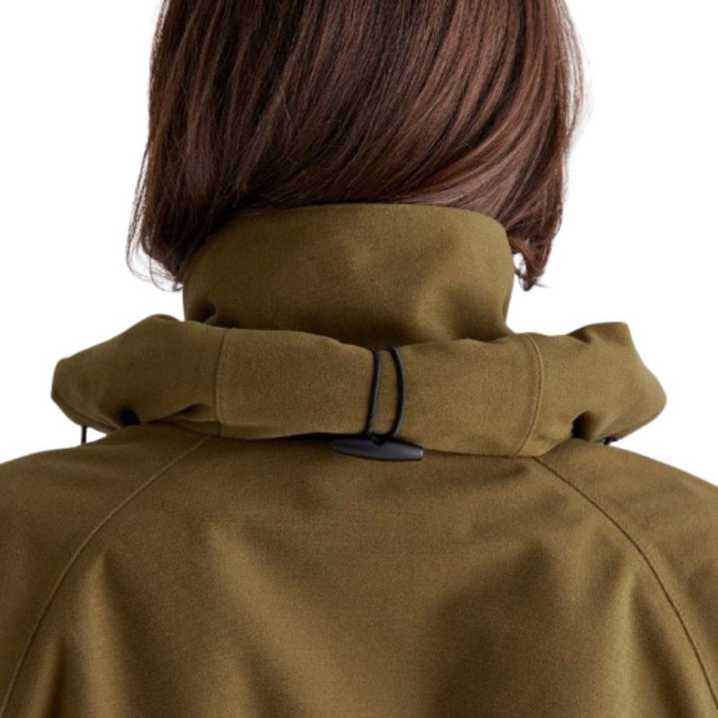 Roll up hood on Ridgeline Womens Monsoon Smock
