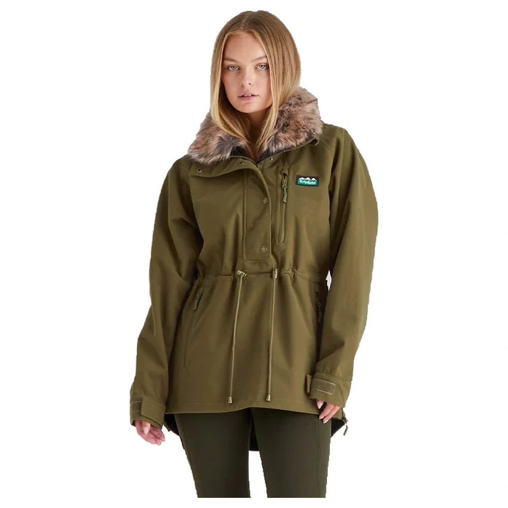 Ridgeline Womens Monsoon Nordic Smock in Teak