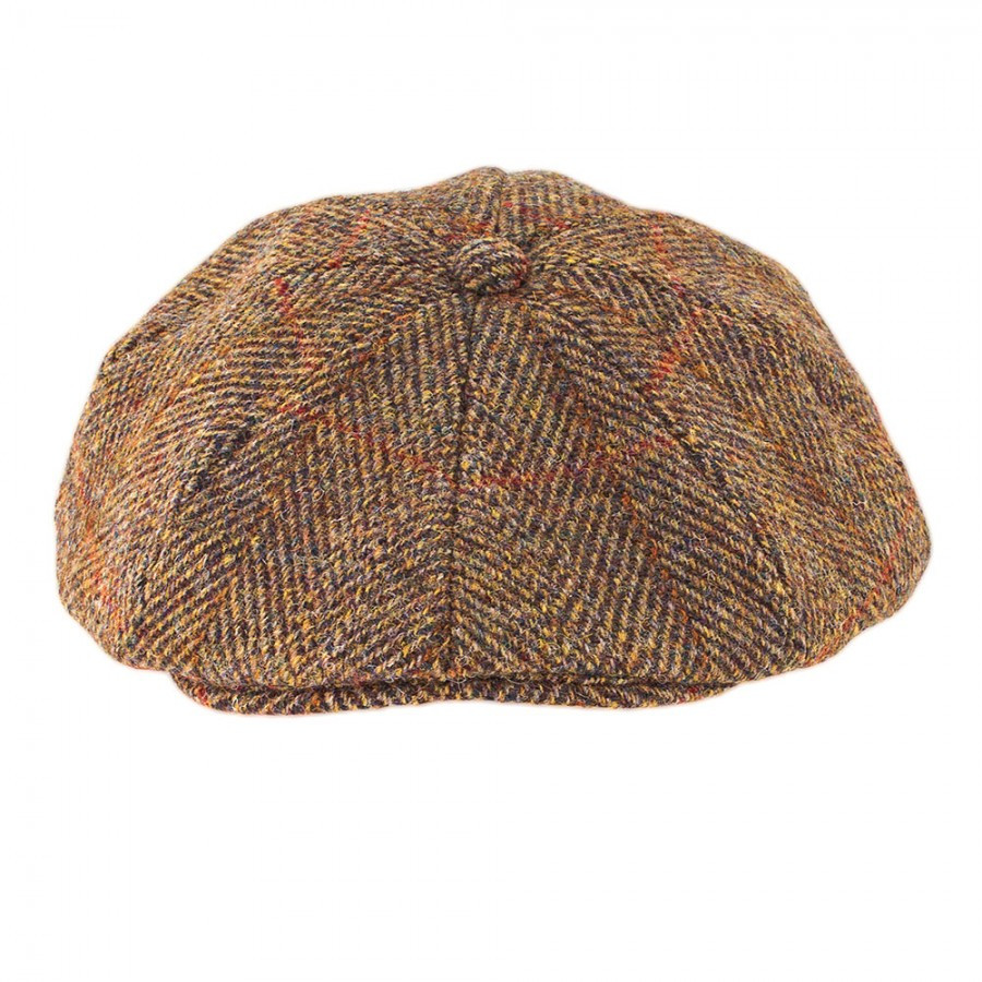 NEW COLOUR Harris Tweed Baker Boy Cap Country Clothing