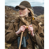 Farmer wearing the Hoggs of Fife Rannoch Ladies hunting jacket on the mountain Farmer wearing the Hoggs of Fife Rannoch Ladies hunting jacket on the mountain