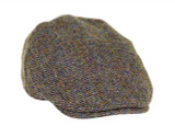 Highland Harris Tweed Flat Cap