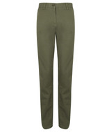 Women's Stretch Chino Trousers - Khaki