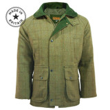 Mens Game Derby Tweed jacket with quilted lining, beautifully made in Britain