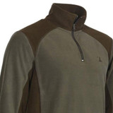 Percussion half zip fleece top perfect for wearing on cold mornings