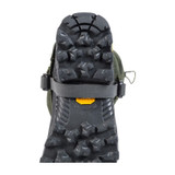 Percussion Ripstop 1200 Gaiters in green with tough strap under the boot