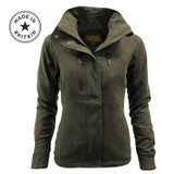 Game Elise jacket for ladies beautifully made in the UK for dog walkers and countrysports 