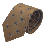 Bonart Silk Tie Woodcock Design