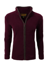 Penrith fleece jacket Maroon