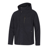Hoggs of Fife Struther zip through jacket in navy with waterproof outer and hood