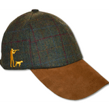 Standing Shooter with Dog Tweed Baseball Cap Shooting Gift Ideas