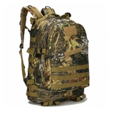 40 Litre Molle Camo Rucksack in Jungle Camo pattern a great camouflage cover for tropical forests, and rainforests