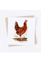 Chicken Greetings Card