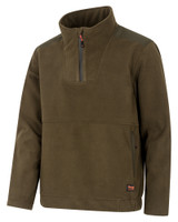 Hoggs of Fife Green King II 1/4 Zip Bonded Fleece