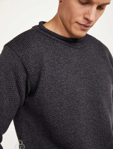 Aran Roll Neck Jumper