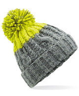 Apres Beanie Light Grey/Citron