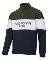 Hoggs of Fife Dumfries 1888 Gents 1/4 Zip Sweatshirt 