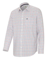 Hoggs of Fife Callum Check Country Shirt - Red/Blue