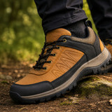 Hoggs of Fife Corrie walking shoe on rocky path