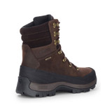 Hoggs of Fife Orchy waterproof field boot rear view with padded ankle support for long hours outdoors