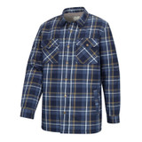 Hoggs of Fife Brunton fleece shacket front style sherpa fleece shirt for farmers
