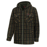 Hoggs of Fife Caithness Hooded Fleece Shacket perfect for working outdoors on chilly mornings