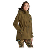 Ridgeline Women's Monsoon Classic Smock in Teak fully waterproof smock for women