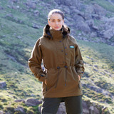Walker wearing the Ridgeline Women's Monsoon Classic smock on the hills