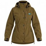 Ridgeline Women's Monsoon Classic Jacket in Teak fully waterproof and breathable with full hood