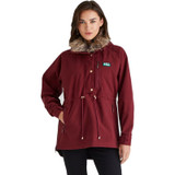 Ridgeline Womens Monsoon Nordic Smock in Winter Berry, highly waterproof and breathable smock Ridgeline Womens Monsoon Nordic Smock in Winter Berry, highly waterproof and breathable smock