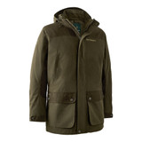 Deerhunter Eagle Jacket front view, waterproof breathable hunting jacket with detachable hood