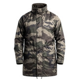 Arctic Storm Orbit waterproof camouflage jacket with long length design for wet weather field use