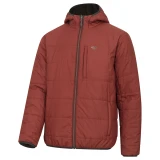 Hoggs of Fife Aviemore Reversible Insulated Jacket in rust, front view