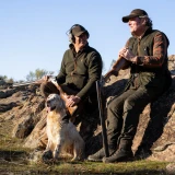 Deerhunter Cumbria Fleece Waistcoat worn during a shooting day