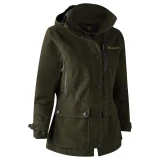 Deerhunter Lady Gabby Jacket in green, full front view