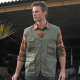 Safari Vest Lichen Green