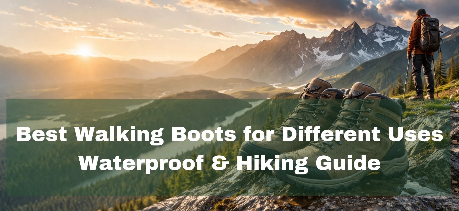 Guide to choosing walking boots for different terrain and outdoor activities