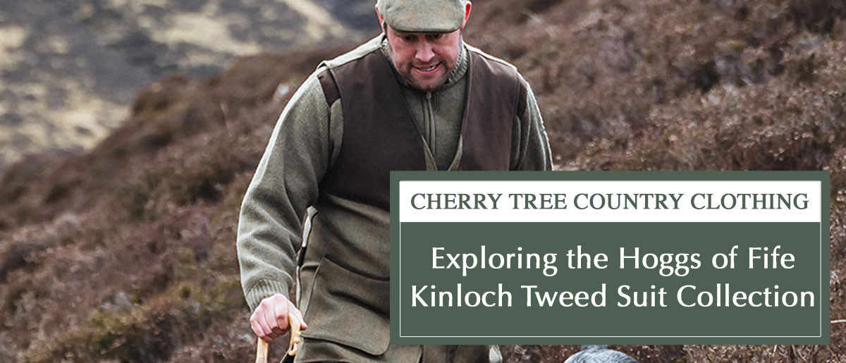 Hoggs of Fife Kinloch Tweed Suit Collection guide explaining the features and benefits of technical tweed clothing