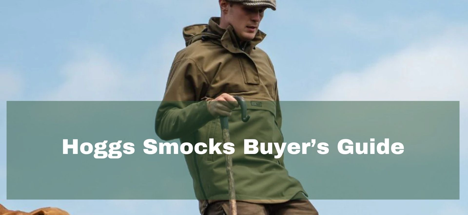 Hoggs of Fife smock guide comparing waterproof smocks for shooting and outdoor work