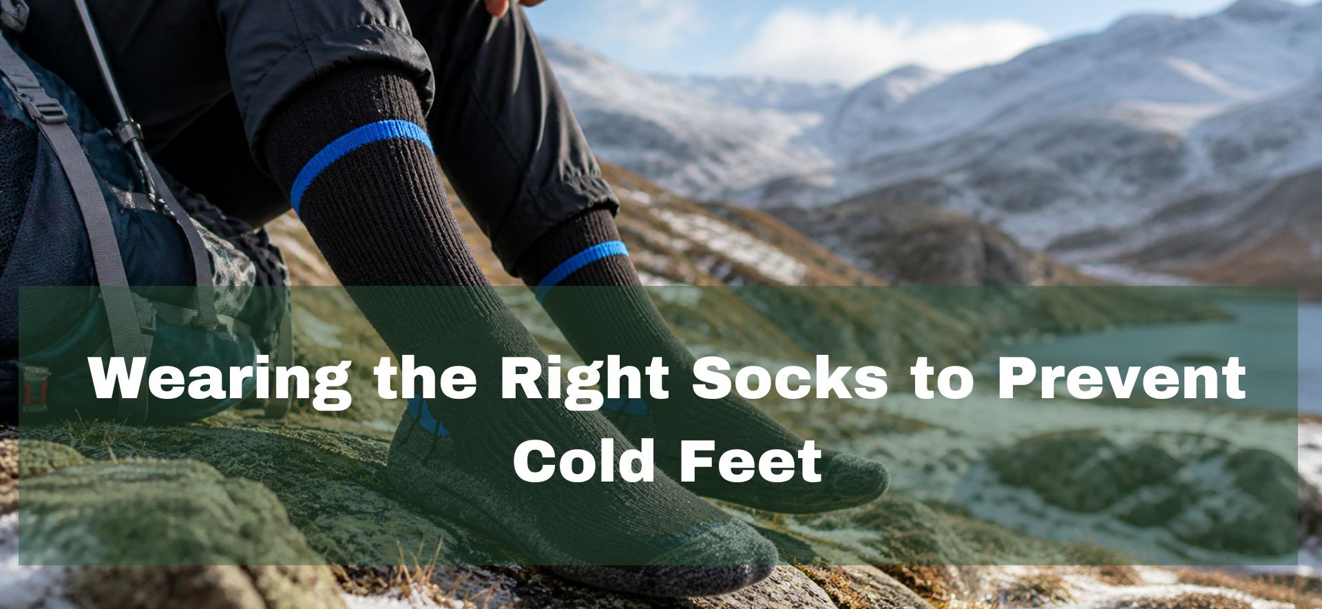 How to prevent cold feet when walking