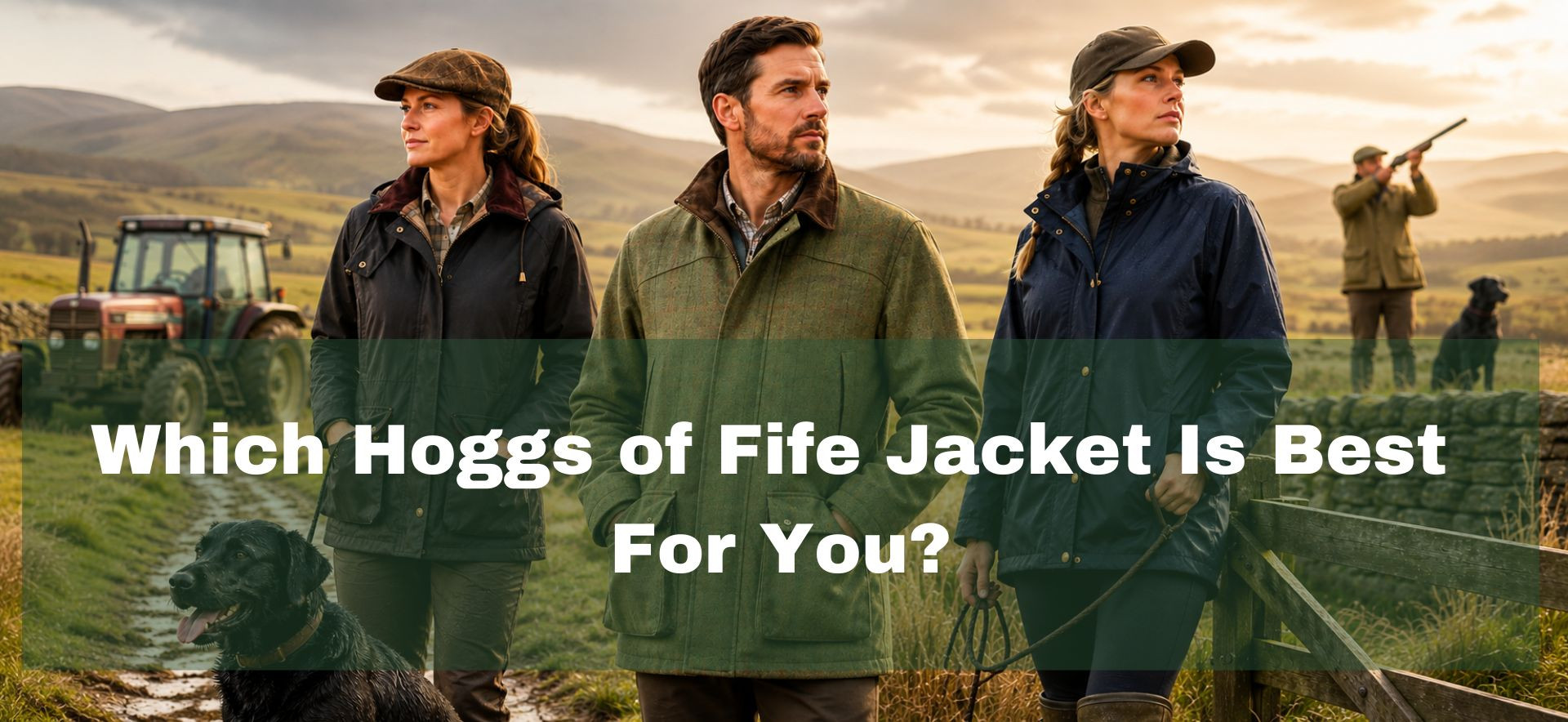 Hoggs of Fife jackets for farming and country wear
