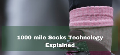 How 1000 Mile Socks Technology Helps Prevent Blisters
