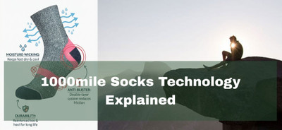 How 1000 Mile Socks Technology Helps Prevent Blisters