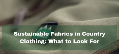 Sustainable Fabrics in Country Clothing: What to Look For
