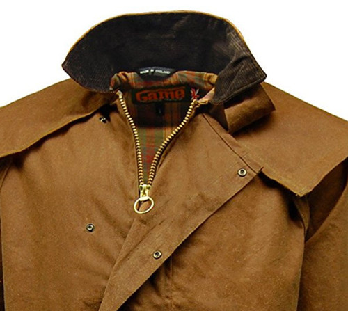 best value waxed cotton stockman coat