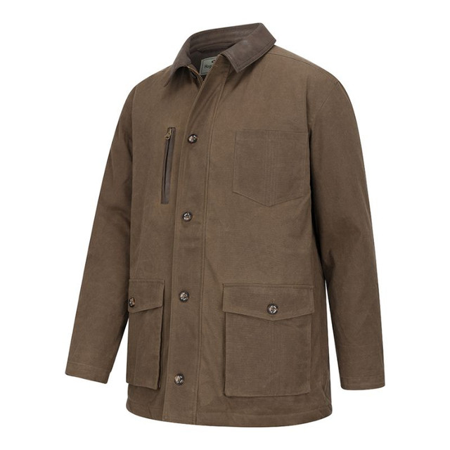 Hoggs of Fife Balerno Waxed Cotton Barn Coat