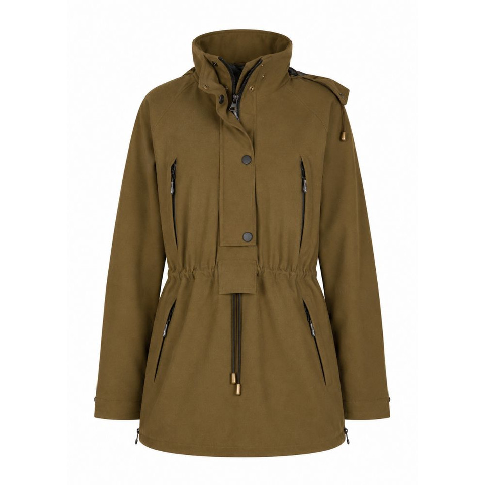 Rydale Danby Ladies Long Performance Shooting Smock in Light Khaki