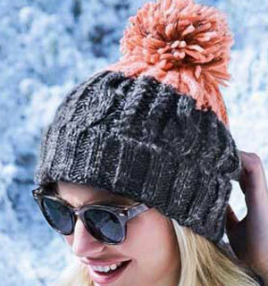 chunky knit beanies