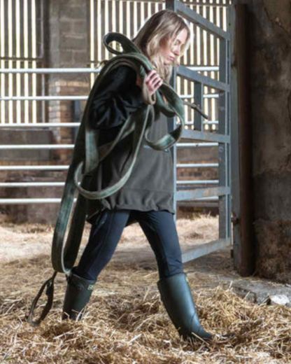 Farmer wearing Hoggs Ladies Skye leggings in black
